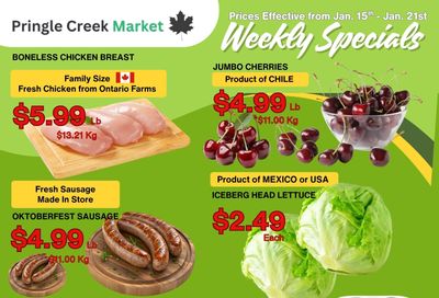 Pringle Creek Market Flyer January 15 to 21
