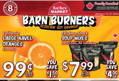 Red Barn Market Flyer January 15 to 21