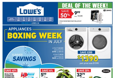 Lowe's Flyer June 25 to July 1