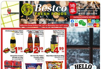 BestCo Food Mart (Downtown Toronto) Flyer January 16 to 22