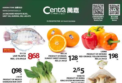 Centra Foods (Aurora) Flyer January 16 to 22