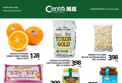 Centra Foods (North York) Flyer January 16 to 22
