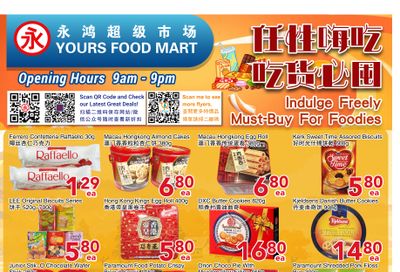 Yours Food Mart Flyer January 16 to 22