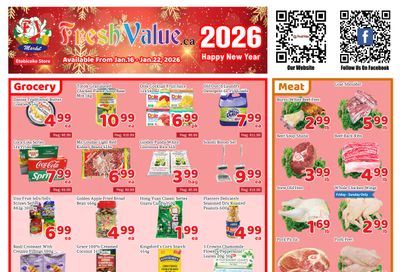 Fresh Value (Etobicoke) Flyer January 16 to 22