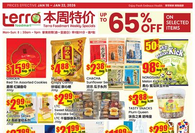 Terra Foodmart Flyer January 16 to 22