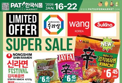 PAT Mart Flyer January 16 to 22