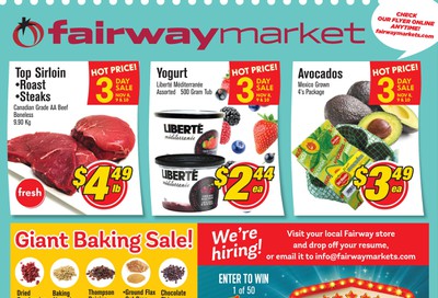 Fairway Market Flyer November 8 to 14