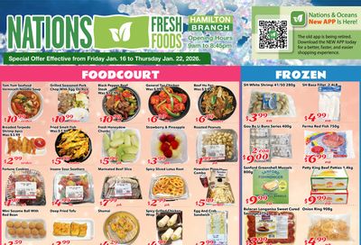 Nations Fresh Foods (Hamilton) Flyer January 16 to 22