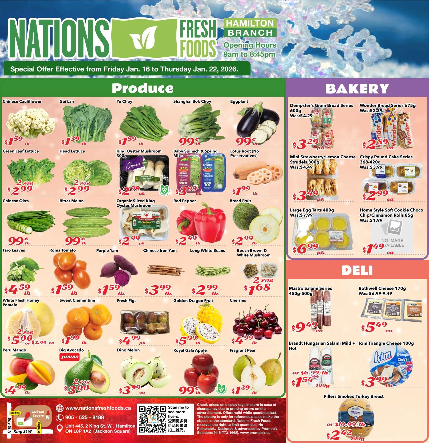 Nations Fresh Foods (Hamilton) Flyer January 16 to 22