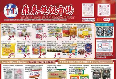 Tone Tai Supermarket Flyer January 16 to 22