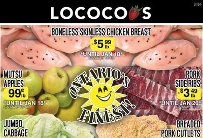 Lococo's Flyer January 16 to 18