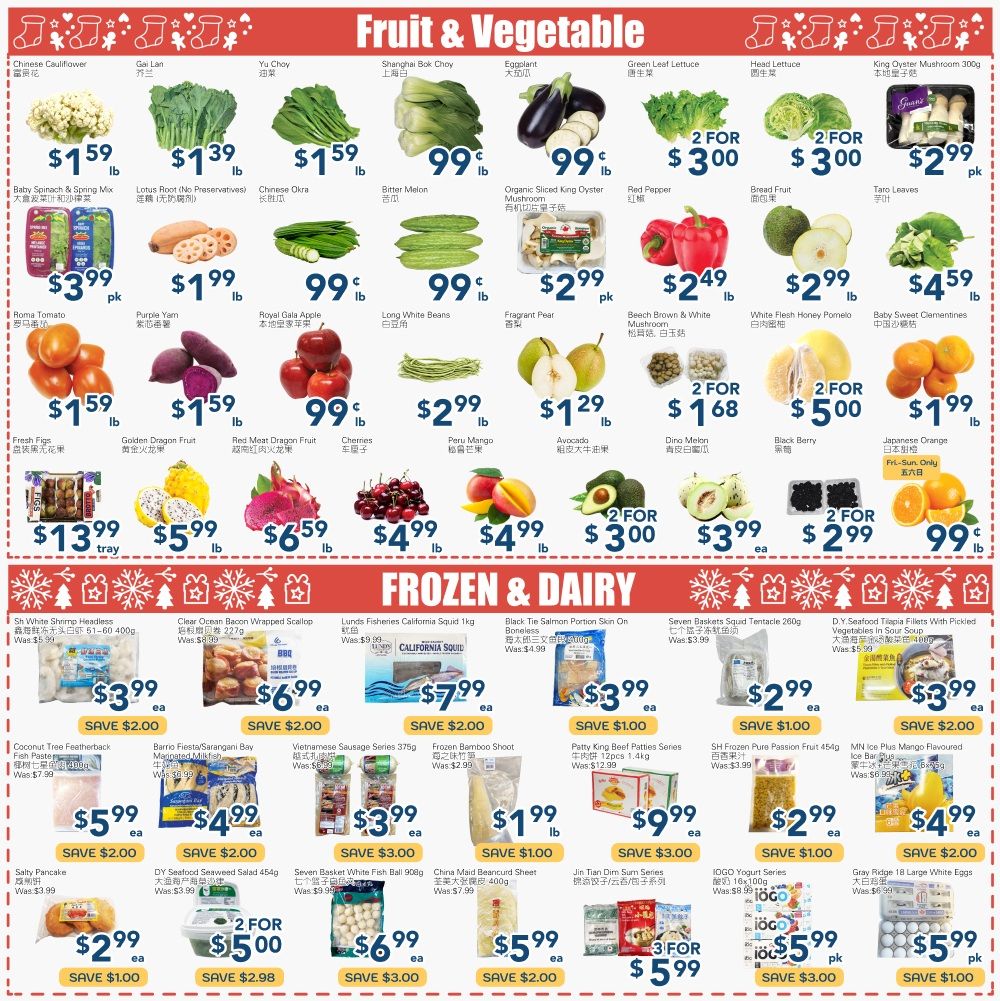 Oceans Fresh Food Market (Mississauga) Flyer January 16 to 22