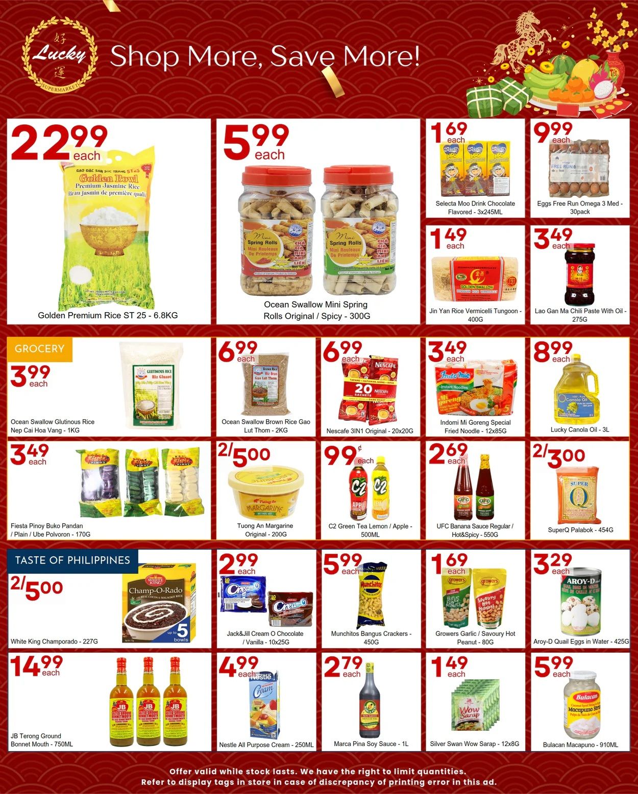 Lucky Supermarket (Winnipeg) Flyer January 16 to 22
