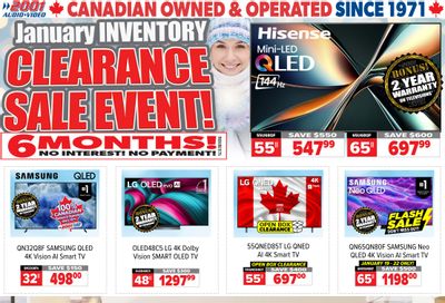 2001 Audio Video Flyer January 16 to 22