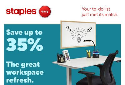 Staples Flyer January 16 to 22