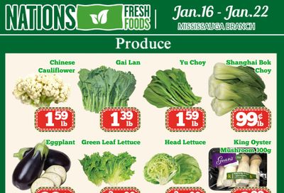 Nations Fresh Foods (Mississauga) Flyer January 16 to 22