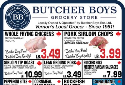 Butcher Boys Grocery Store Flyer January 16 to 22