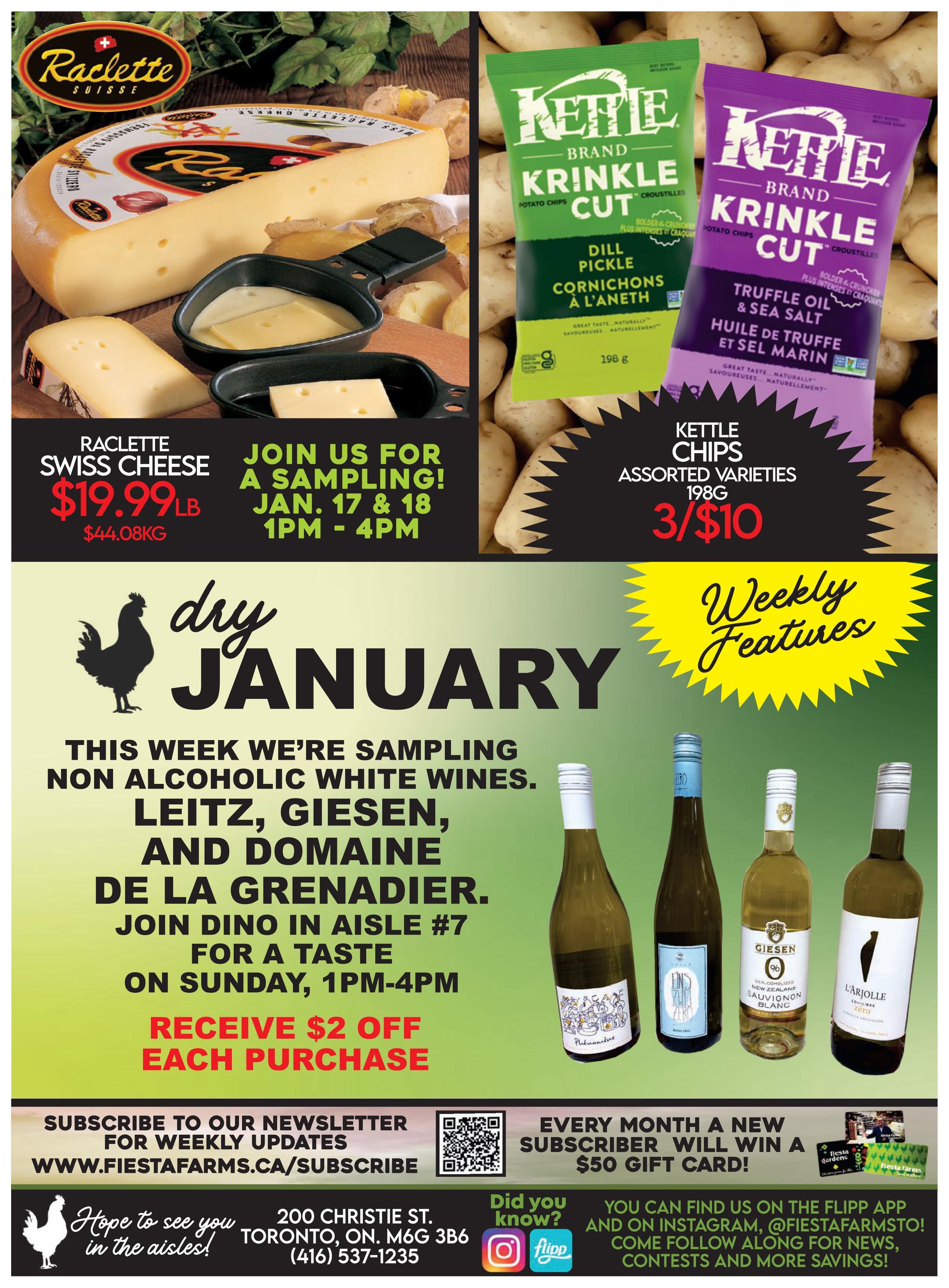 Fiesta Farms Flyer January 16 to 22