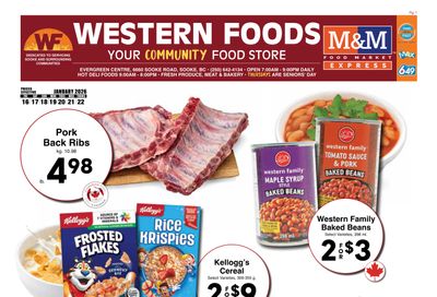 Western Foods Flyer January 16 to 22