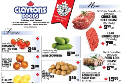 Claytons Heritage Market Flyer January 16 to 22