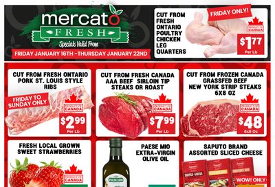 Mercato Fresh Flyer January 16 to 22