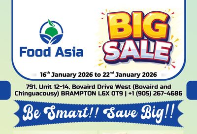 FoodAsia Flyer January 16 to 22
