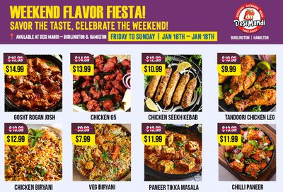 DesiMandi Flyer January 16 to 22