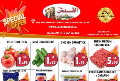 Al-Quds Supermarket Flyer January 16 to 22