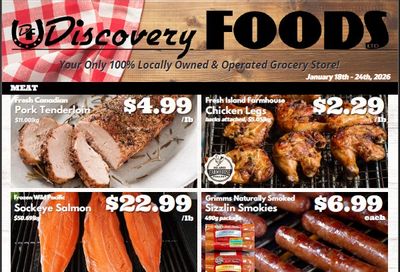 Discovery Foods Flyer January 18 to 24