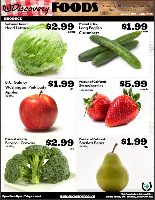 Discovery Foods Flyer January 18 to 24