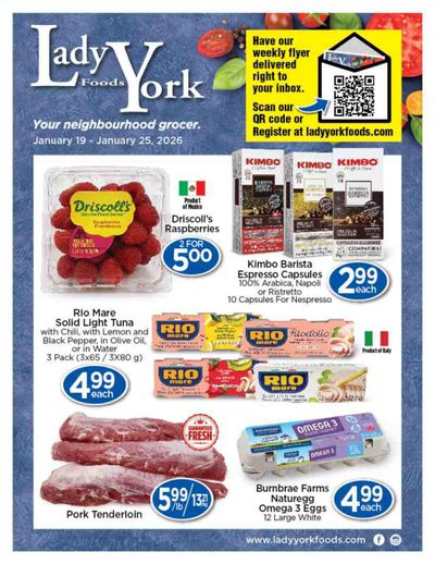 Lady York Foods Flyer January 19 to 25