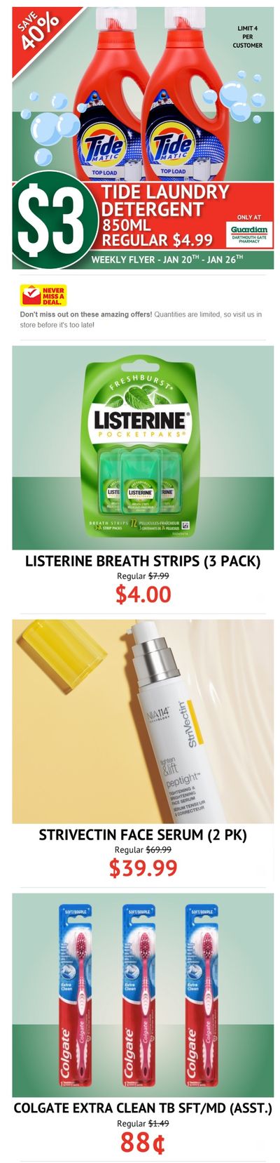 Guardian (Dartmouth Gate) Flyer January 20 to 26