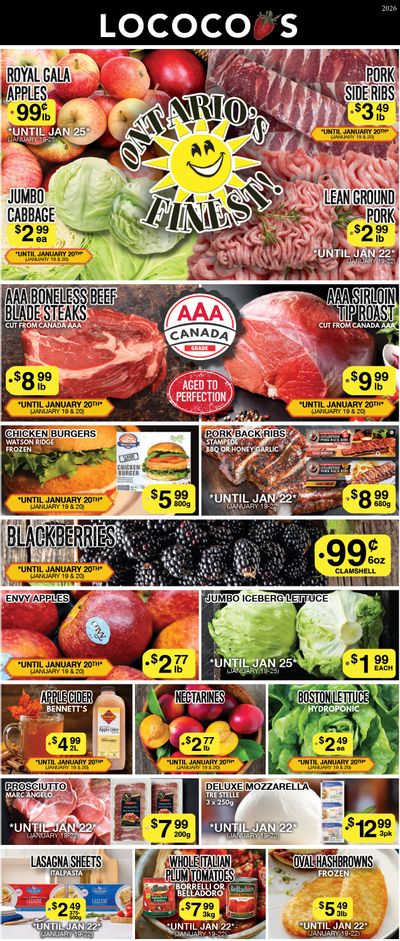 Lococo's Flyer January 19 to 22