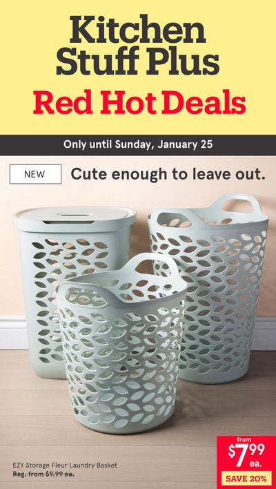 Kitchen Stuff Plus Red Hot Deals Flyer January 19 to 25