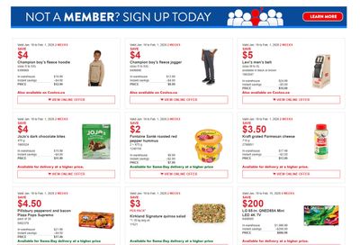 Costco (West, ON, Atlantic Canada) Warehouse Offers January 19 to February 1
