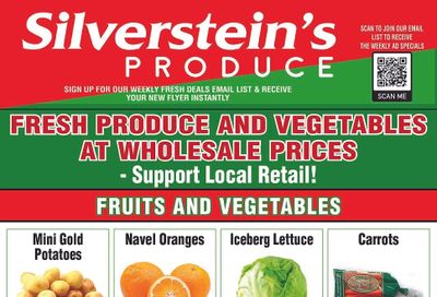 Silverstein's Produce Flyer January 20 to 24