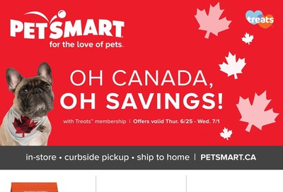 PetSmart Treats Membership Flyer June 25 to July 1