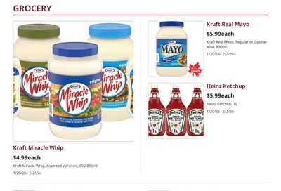 Kudrinko's Flyer January 20 to February 2