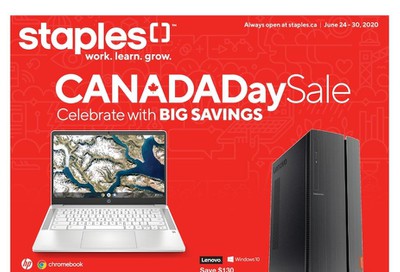 Staples Flyer June 24 to 30