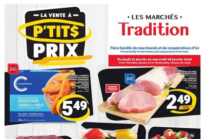 Marche Tradition (QC) Flyer January 22 to 28