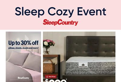 Sleep Country Flyer January 21 to February 3
