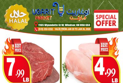 Ugarit Market Flyer January 20 to 26