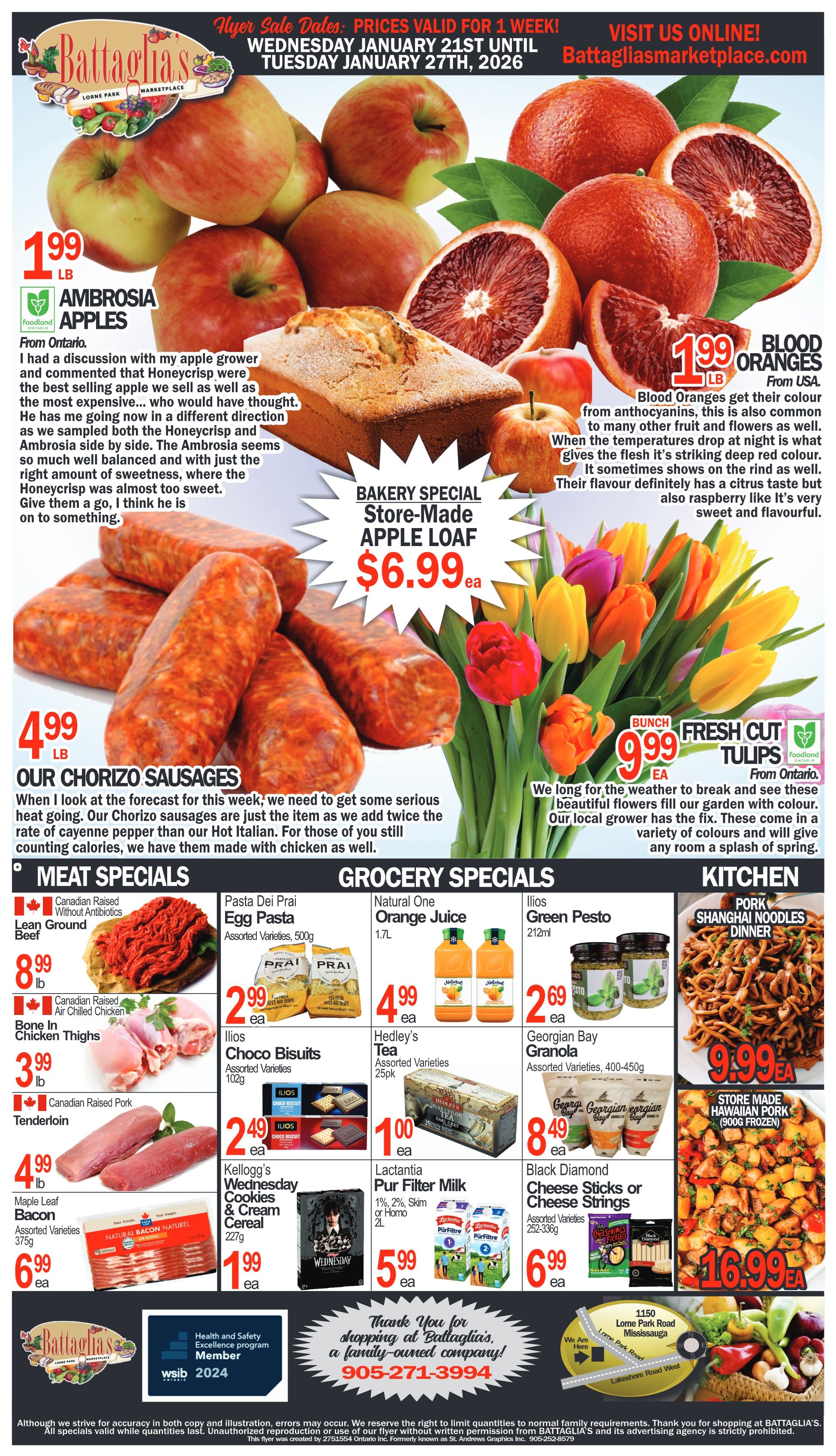 Battaglia's Marketplace Flyer January 21 to 27