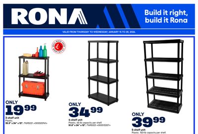 Rona & Rona+ (ON) Flyer January 22 to 28