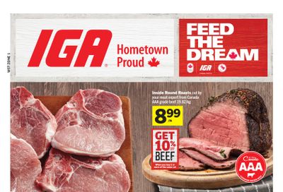 IGA (West) Flyer January 22 to 28