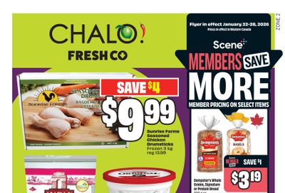 Chalo! FreshCo (West) Flyer January 22 to 28