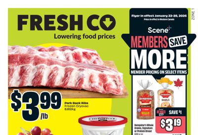 FreshCo (West) Flyer January 22 to 28