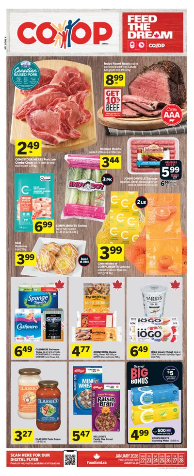 Foodland Co-op Flyer January 22 to 28