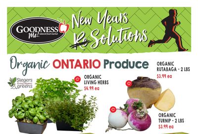 Goodness Me Flyer January 21 to 27