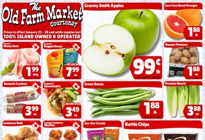 The Old Farm Market (Courtenay) Flyer January 22 to 28